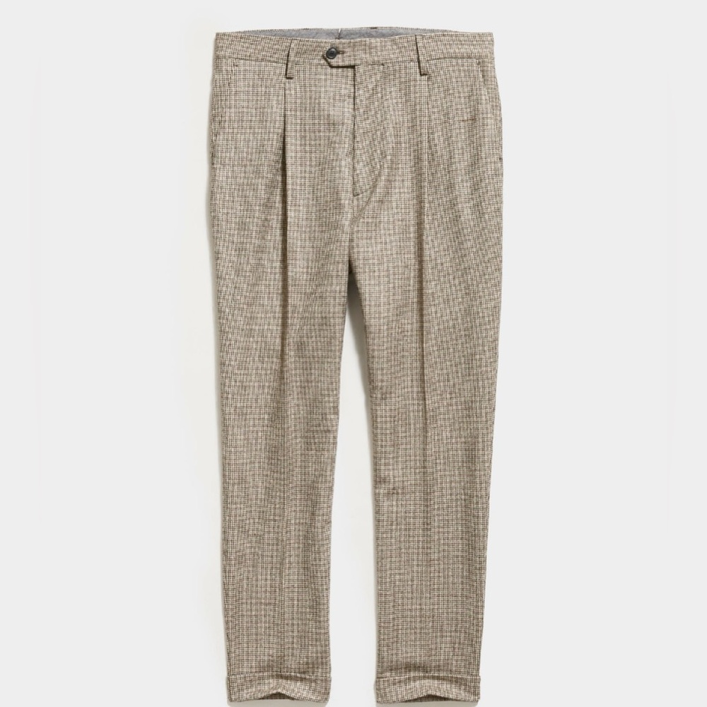 Italian Houndstooth Madison Suit Pant